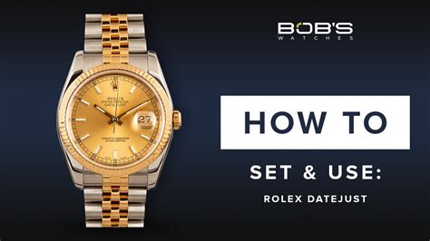 change date on rolex datejust|change time on Rolex Datejust.